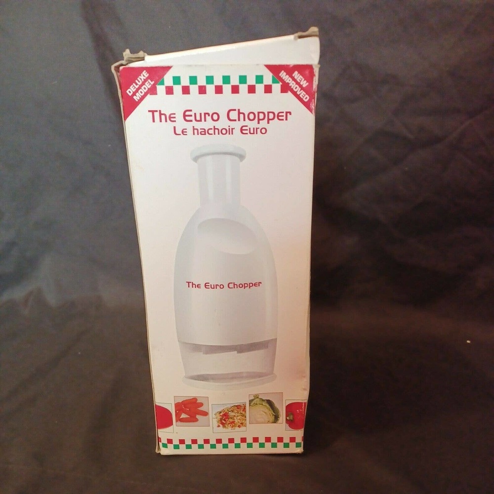 The Euro Chopper Food Chopper - Fruit Vegetables Cheese Eggs Nuts Ice M10